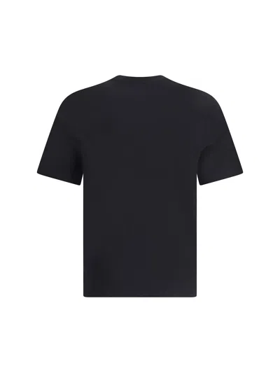 Maison Kitsuné Maison Kitsune Fox Head T Shirt In Black