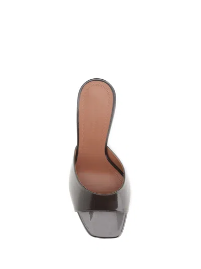 Amina Muaddi Lupita Sandals In Brown