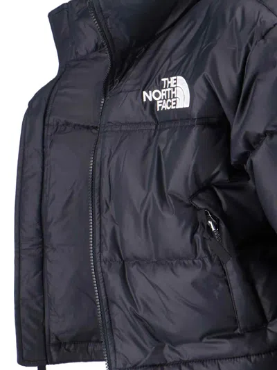 The North Face Nuptse Short Down Jacket In Black