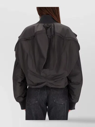 Jean Paul Gaultier Oversized Shoulder Jacket Sleeve Pocket In Gray