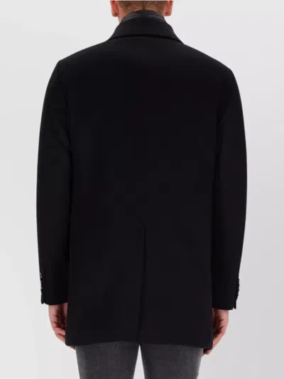 Moorer "monferrato-le" Coat In Black