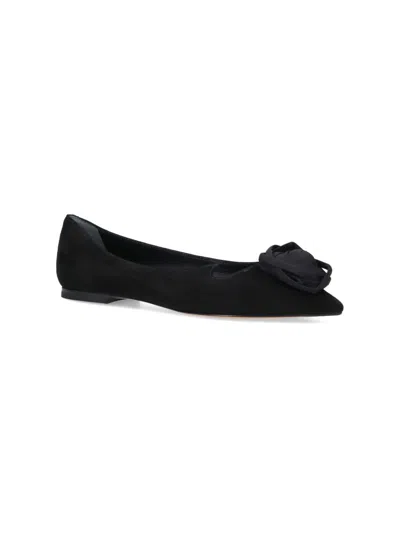 Roger Vivier Ballerina Shoes Featuring Heart Silhouette In Black