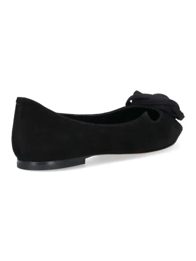Roger Vivier Ballerina Shoes Featuring Heart Silhouette In Black