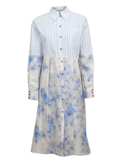 Baum Und Pferdgarten Adelma Shirt Dress In Multi