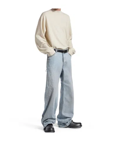 Balenciaga Black Truck Leather Derby Shoes In Black