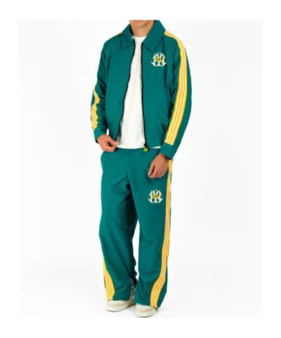 Barrow Zippered Striped Casual Jacket In Green