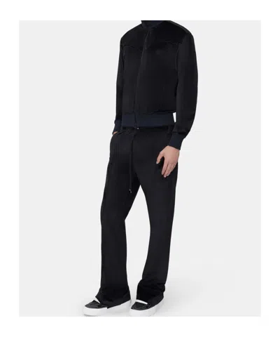 Amiri Velour Trousers In Black