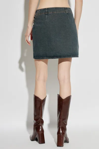 Samsoe & Samsoe Buckled Mini Skirt In Black