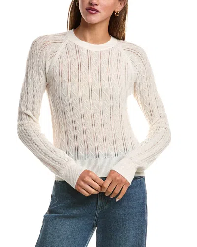 Naadam Wool & Cashmere-blend Sweater In White