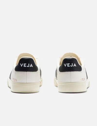Veja Campo Leather Low-top Sneakers In White