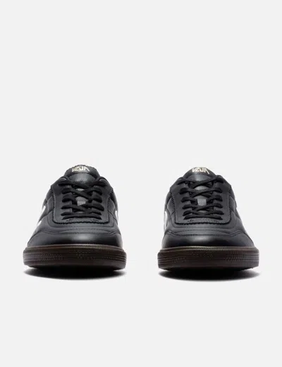 Veja Panenka Black Sneaker With Logo On The Side And Contrasting Heel In Leather Unisex In Black