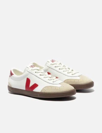 Veja Volley Sneakers With Inserts In White