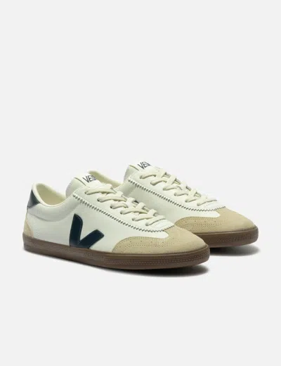 Veja Volley Sneakers With Contrasting Inserts In White