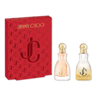 Jimmy Choo I Want Choo Mini Duo Set In Transparent