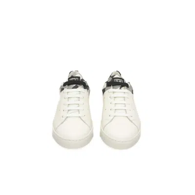 Cerruti 1881 White Calfskin Men Women's Sneaker In White