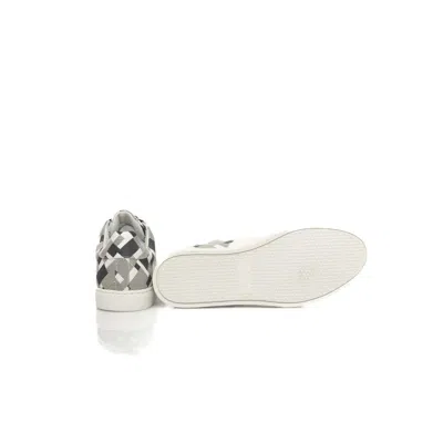 Cerruti 1881 White Calfskin Men Women's Sneaker In White