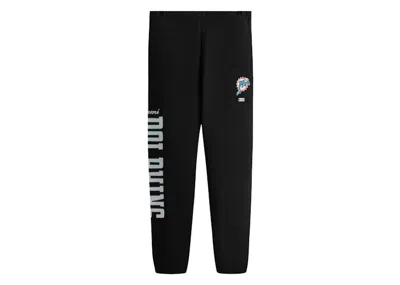 Pre-owned Kith Men's  X Nfl 47 Dolphins Nelson Sweatpant In Black
