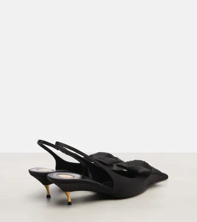 Saint Laurent Dakota Slingback Pump In Black