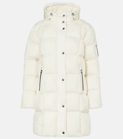 Bogner Fanja-d3 Hooded Quilted Down Ski Jacket In White