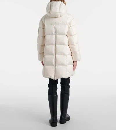 Bogner Fanja-d3 Hooded Quilted Down Ski Jacket In White