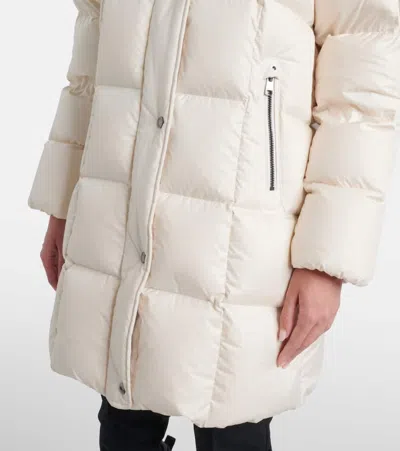 Bogner Fanja-d3 Hooded Quilted Down Ski Jacket In White