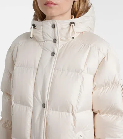 Bogner Fanja-d3 Hooded Quilted Down Ski Jacket In White