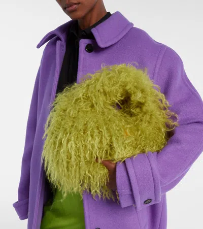 Gucci Softbit Medium Top Handle Bag In Green