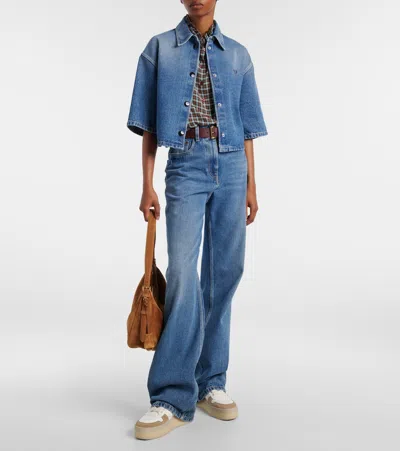 Prada 'downtown Bold' Sneakers In White