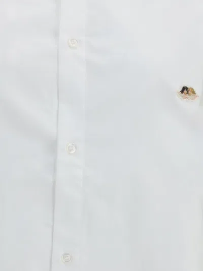 Fiorucci Iconic Angels Patch Shirt In White