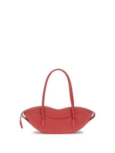 Fiorucci Lips Shoulder Bag In Red