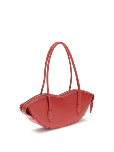 Fiorucci Lips Shoulder Bag In Red