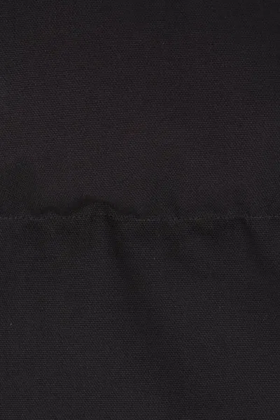 Sacai X Carhartt Wip Corduroy-collar Logo-patch Jacket In Black