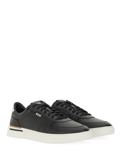Hugo Boss Boss Sneakers Clint_tenn_ltvpn In Black