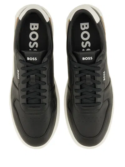 Hugo Boss Boss Sneakers Clint_tenn_ltvpn In Black