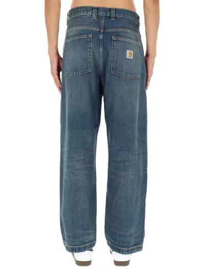 Carhartt Pants "brandon" In Blue