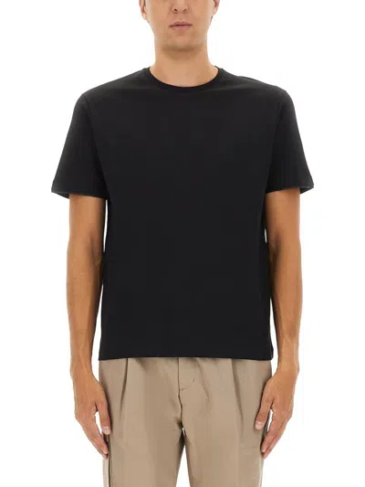 Herno Cotton T-shirt In Black