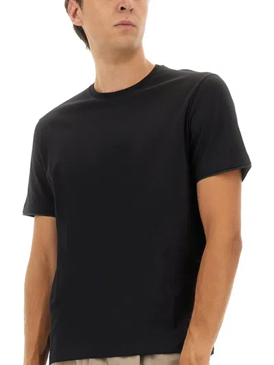 Herno Cotton T-shirt In Black