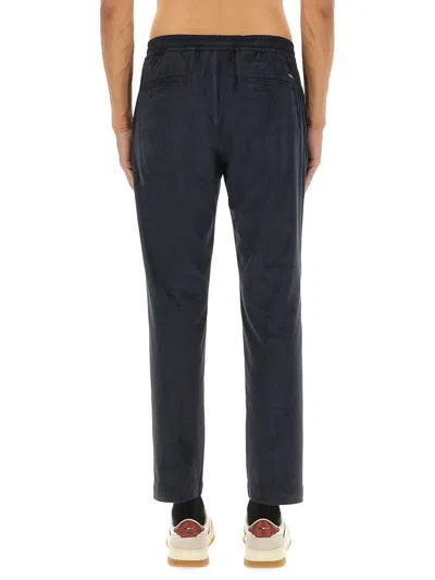 Herno Pantaloni Trousers In Blue