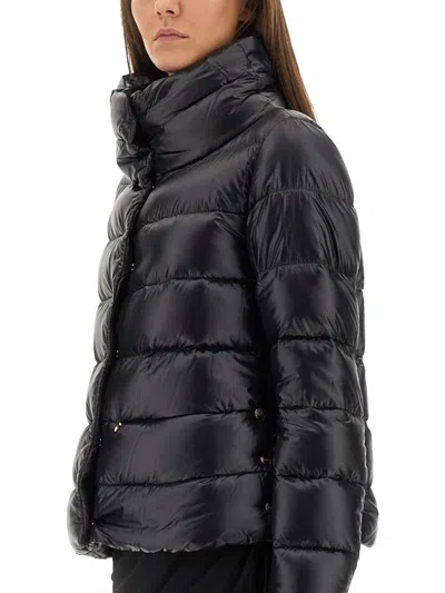 Herno "ultralight" Nylon Hood In Black