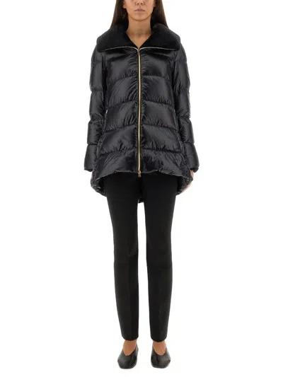 Herno Down Jacket "a-shape" In Black