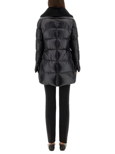 Herno Down Jacket "a-shape" In Black