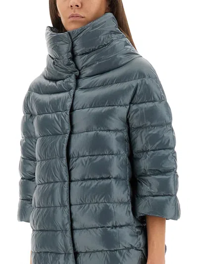 Herno Down Jacket "aminta" In Blue