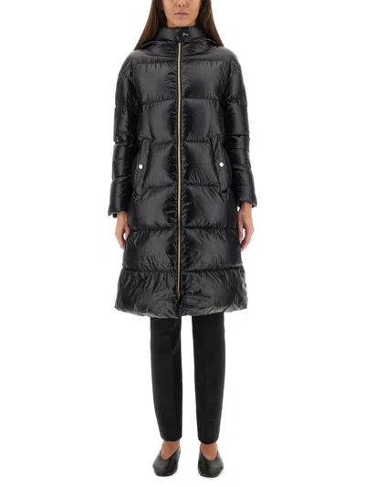 Herno "ultralight" Nylon Parka In Black