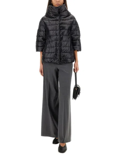 Herno Aminta Quilted Shell Jacket In Black