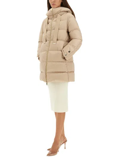 Herno "a-shape" Coat In Neutral