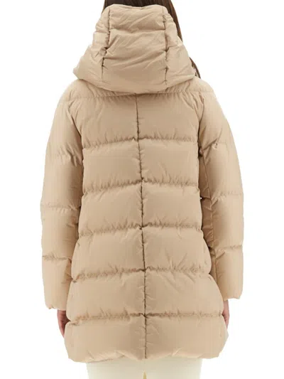Herno "a-shape" Coat In Neutral