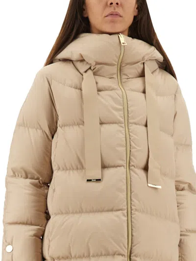 Herno "a-shape" Coat In Neutral