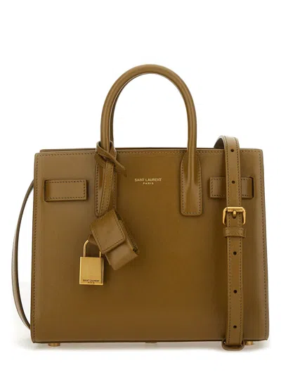 Saint Laurent "sac De Jour" Bag In Green