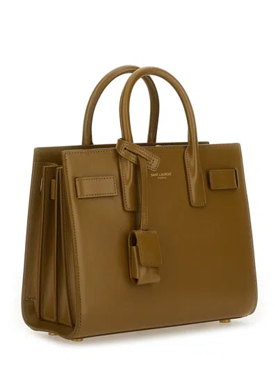 Saint Laurent "sac De Jour" Bag In Green