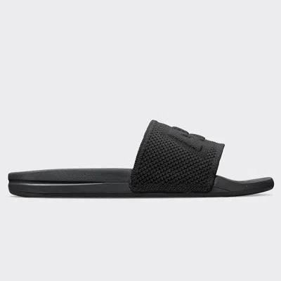 Apl Athletic Propulsion Labs Big Logo Techloom Slide Black In Black